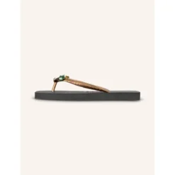 UZURII flip flop Flore Square Grande schwarz Flip Flops