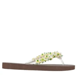 UZURII flip flop Tulum Bloom Yellow mocca Flip Flops