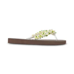 UZURII flip flop Tulum Bloom Yellow mocca Flip Flops