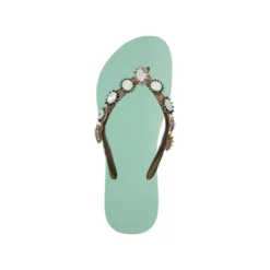 UZURII Pantoffeln Pantoffel Boo Boo mintgrün Flip Flops