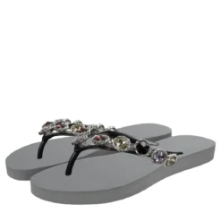 UZURII Zehentrenner alegria silber Flip Flops