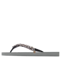 UZURII Zehentrenner Classic Aby Silver silber Flip Flops
