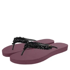 UZURII Zehentrenner Lizzy bordeaux Flip Flops