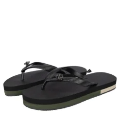 UZURII Zehentrenner Mondriaan Switch Mid Heel schwarz Flip Flops