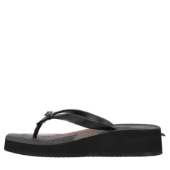 UZURII Zehentrenner Pink Rio schwarz Flip Flops