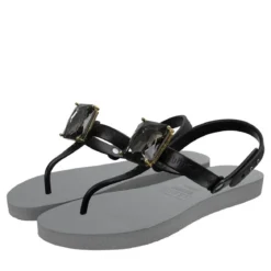 UZURII Zehentrenner Selena Diamond Silver silber Flip Flops
