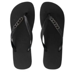 UZURII Zehentrenner Silver Small schwarz Flip Flops