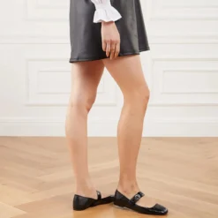 Valentino Garavani Ballerina Vlogo Nero Ballerinas