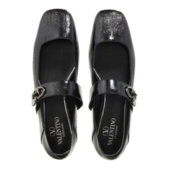 Valentino Garavani Ballerina Vlogo Nero Ballerinas