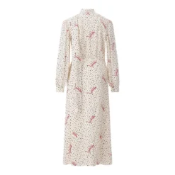 Valentino Garavani Maxikleid aus Seide weiß Maxikleid