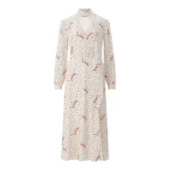 Valentino Garavani Maxikleid aus Seide weiß Maxikleid