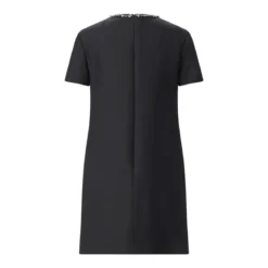 Valentino Garavani Minikleid aus Schurwolle & Seide schwarz Minikleid