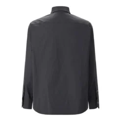 Valentino Garavani Overshirt mit Logo schwarz Hemd