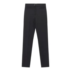 Valentino Garavani Regular-Fit Hose aus Wolle schwarz Stoffhose