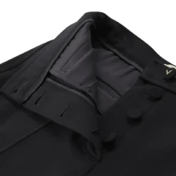 Valentino Garavani Regular-Fit Hose aus Wolle schwarz Stoffhose
