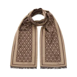 Valentino Garavani Schal aus Seide beige Wollschal