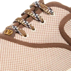 Valentino Garavani Sneaker Canvas Tobacco Low-Top-Sneaker