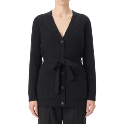 Valentino Garavani Strickjacke aus Kaschmir schwarz Strickjacke