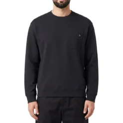 Valentino Garavani Sweatshirt aus Baumwoll-Mix schwarz