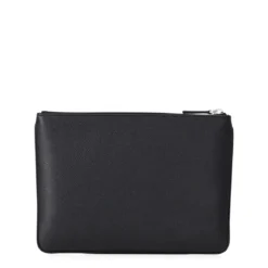 Valentino Garavani Tasche aus Leder schwarz Pochette