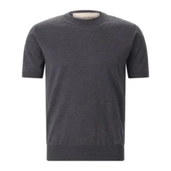 Valentino Garavani T-Shirt aus Schurwolle grau T-Shirt