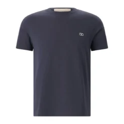 Valentino Garavani T-Shirt aus Baumwolle dunkelblau T-Shirt