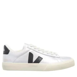 Veja Campo Silver Black Low-Top-Sneaker