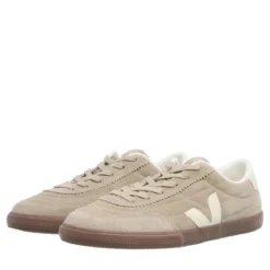 Veja Panenka Suede Taupe Pierre Bark Low-Top-Sneaker
