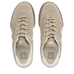 Veja Panenka Suede Taupe Pierre Bark Low-Top-Sneaker