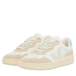 Veja V-90 Extra White Pierre Steel Low-Top-Sneaker