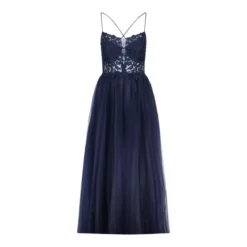 Vera Mont Cocktailkleid Dunkelblau Cocktailkleid
