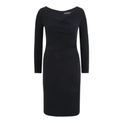 Vera Mont Figurbetontes Abendkleid Schwarz Abendkleid