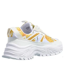 Versace Jeans Couture Fondo Hiker White/Gold Low-Top-Sneaker