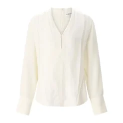 Victoria Beckham Bluse aus Seide weiß Bluse