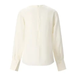 Victoria Beckham Bluse aus Seide weiß Bluse