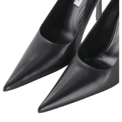 Victoria Beckham Pumps aus Leder schwarz Schnürschuhe