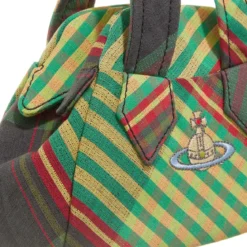 Vivienne Westwood Archive Mini Yasmine Bag Combat Tartan Crossbody Bag