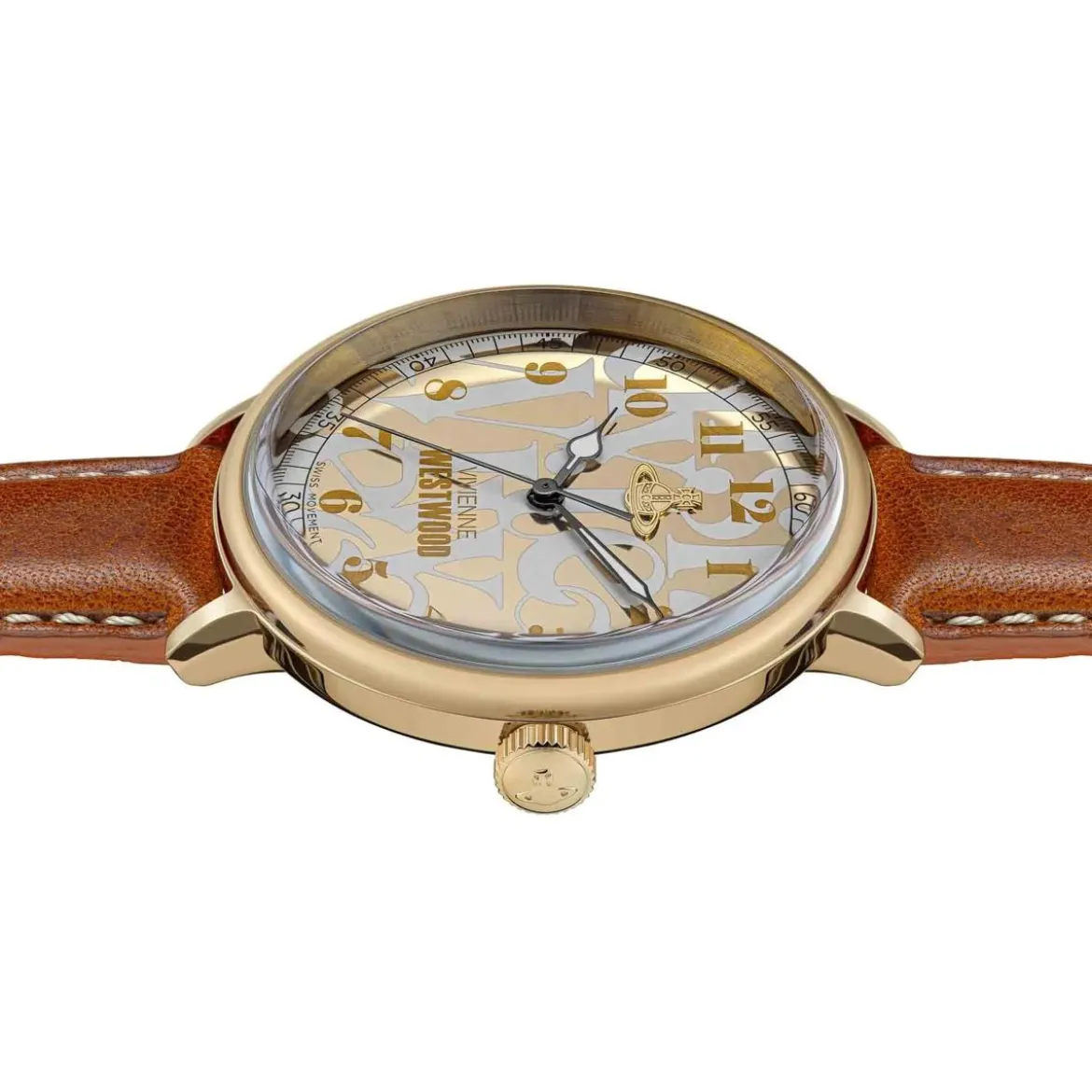 Vivienne Westwood Quarzuhr Cavendish braun Quarzuhr