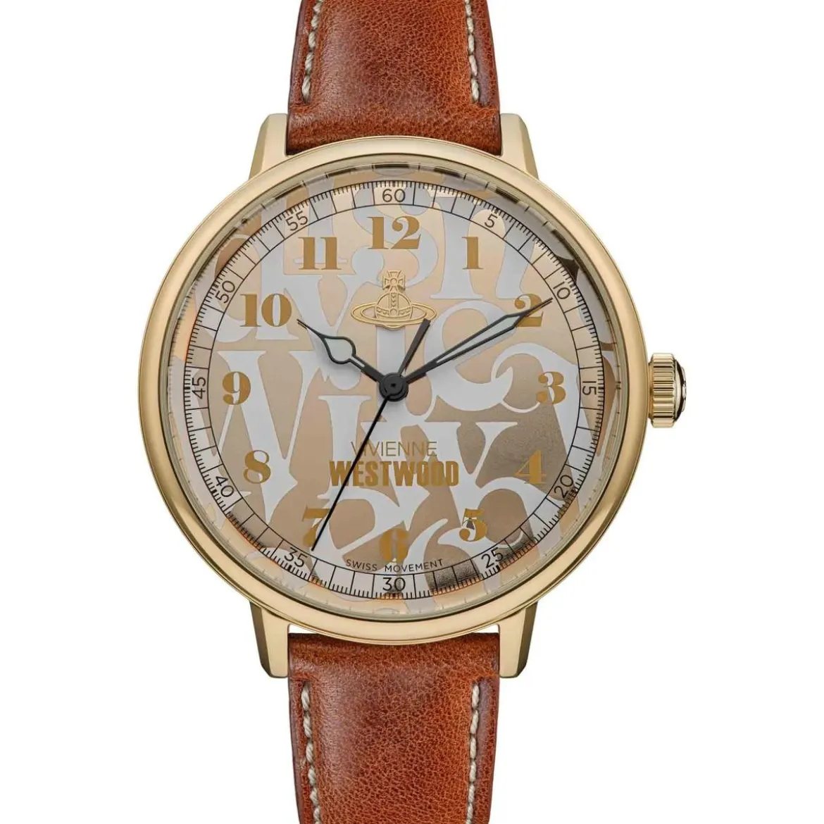 Vivienne Westwood Quarzuhr Cavendish braun Quarzuhr