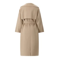 WEEKEND Max Mara Robenmantel Doperoso aus Wolle braun Wintermantel
