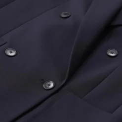 WEEKEND Max Mara Zweireihiger Blazer Veloce aus Wolle blau Blazer