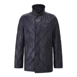 Werner Christ Lederjacke David Dunkelblau Lederjacke