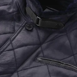 Werner Christ Lederjacke David Dunkelblau Lederjacke