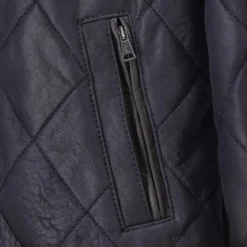 Werner Christ Lederjacke David Dunkelblau Lederjacke
