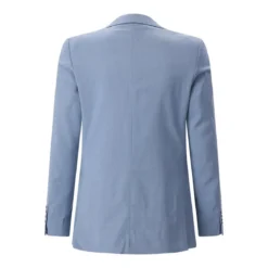 WILVORST Sakko aus Schurwolle blau Anzugjacke