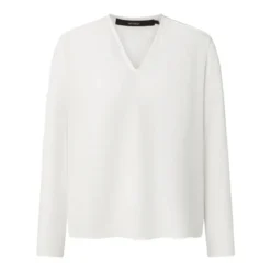windsor. Bluse mit V-Ausschnitt weiß Bluse