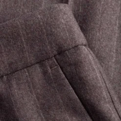 windsor. Bundfaltenhose aus Wolle braun