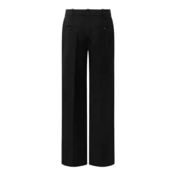 windsor. Businesshose aus Schurwolle Schwarz Stoffhose
