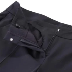 windsor. Businesshose aus Schurwolle Schwarz Stoffhose