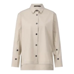 windsor. Lockere Hemdbluse Beige Bluse